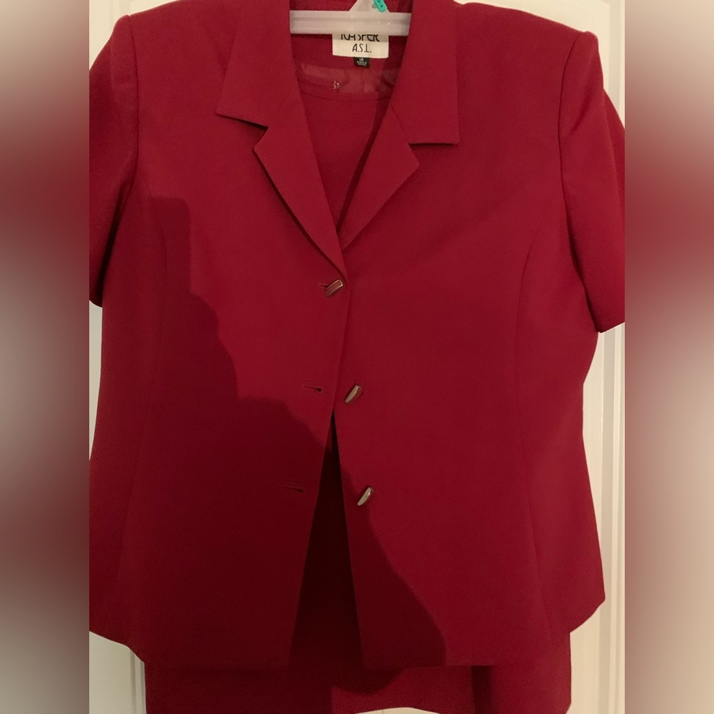 Kasper Red Dress